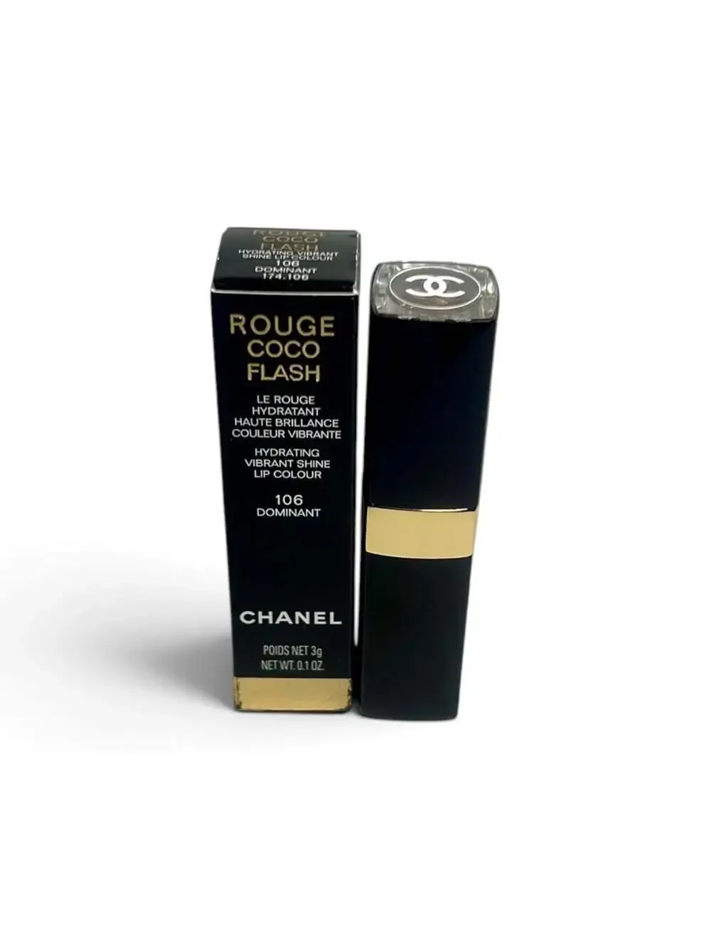 Chanel Rouge Coco Flash Hydrating Vibrant Shine Lip Colour - 106 Dominant